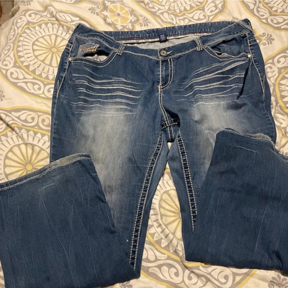 Plus size jeans